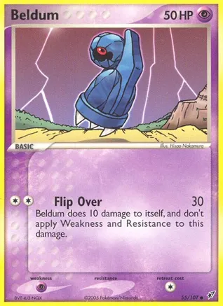 Beldum (55/107) Light Play Holofoil