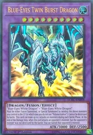 Blue-Eyes Twin Burst Dragon (LCKC-EN058)