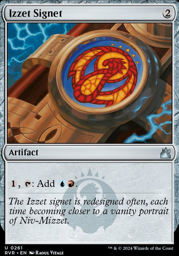 Izzet Signet [#0261] (RVR-U)