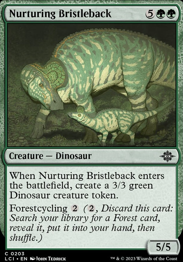 Nurturing Bristleback [#0203] (LCI-C)