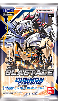 Digimon TCG: Booster 14 - Blast Ace Booster Pack