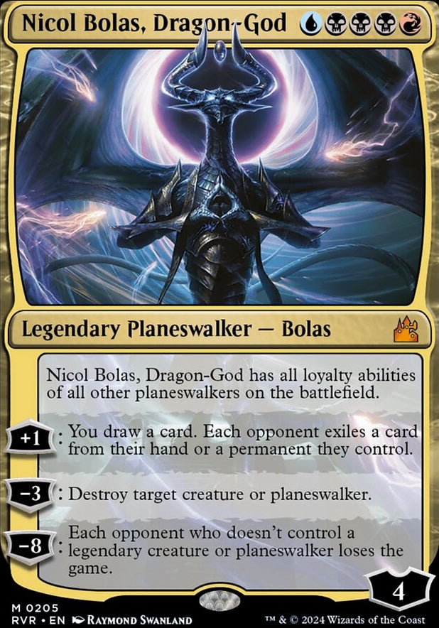 Nicol Bolas, Dragon-God [#0205] (RVR-M)