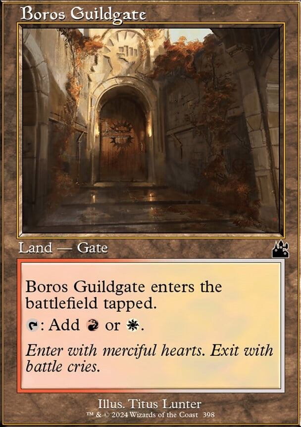 Boros Guildgate [#0398 Retro Frame] (RVR-C)
