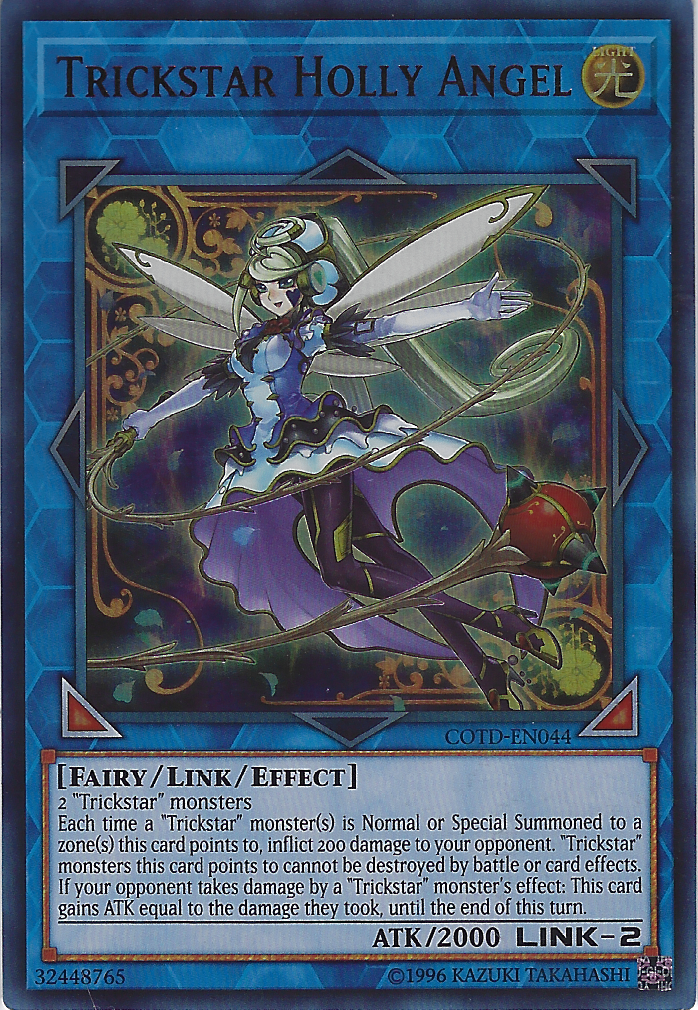 Trickstar Holly Angel (COTD-EN044) Near Mint Unlimited - Ultra Rare