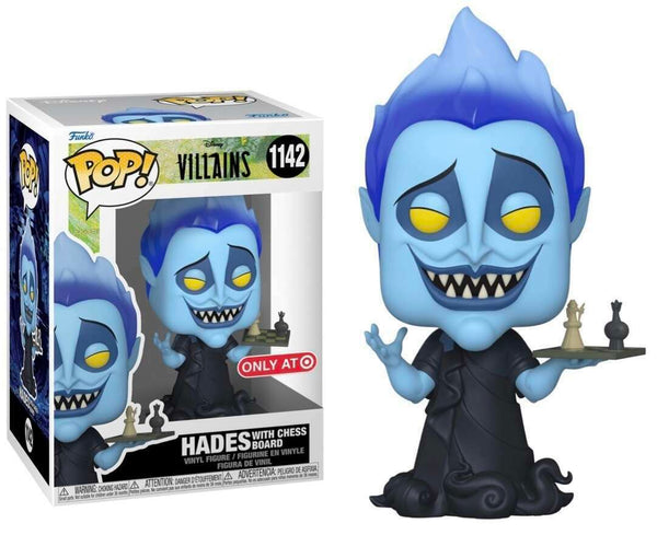 POP Figure: Disney Villains #1142 - Hades with Chess Board (Target)