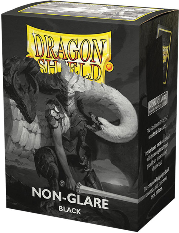 Dragon Shield: Standard - Matte Non-Glare: Black 100 Count