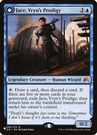 Jace, Vryn's Prodigy/Jace, Telepath Unbound (ORI-M-LIST)