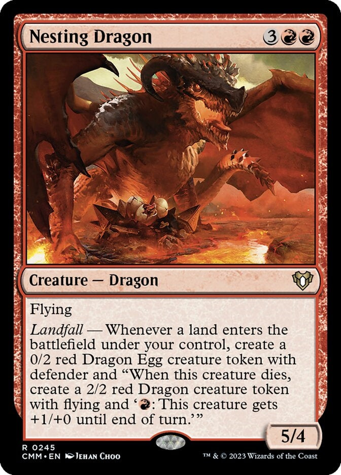 Nesting Dragon [#0245] (CMM-R)