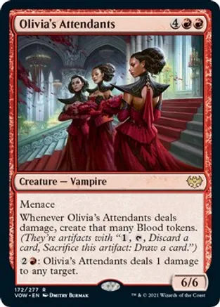 Olivia's Attendants (VOW-R-FOIL)