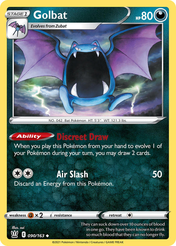 Golbat - 090/163 (SWSH05) Uncommon - Near Mint