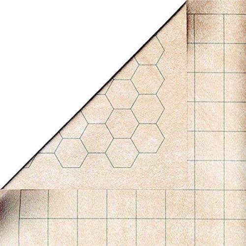 CHX97246: Double-Sided Megamat With  1" Square/Hexes