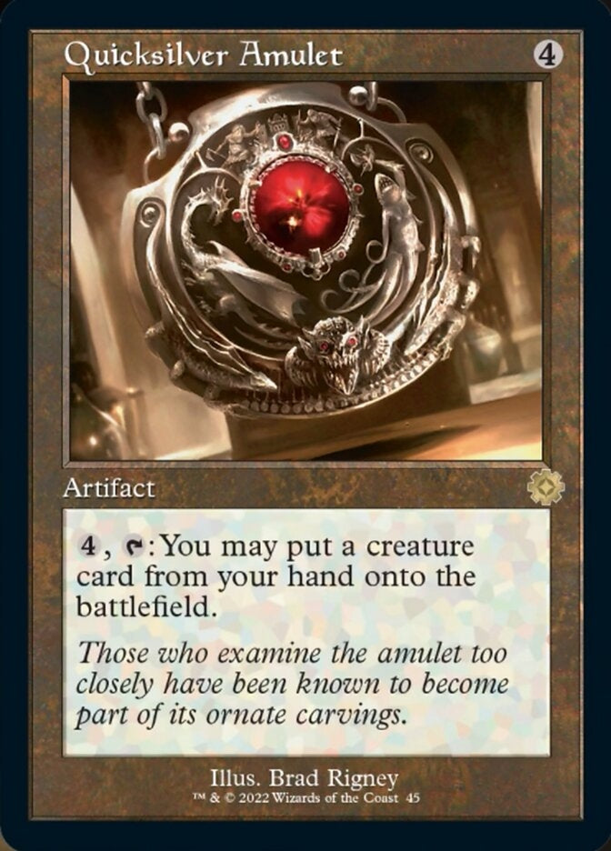 Quicksilver Amulet (BRR-R)