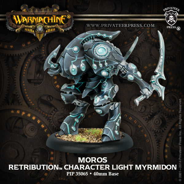 Warmachine: Retribution - Moros, Character Light Myrmidon (Metal / Resin)