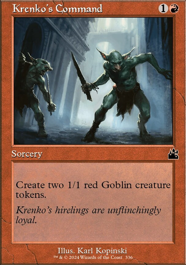Krenko's Command [#0336 Retro Frame] (RVR-C)