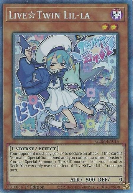 Live Twin Lil-La (GEIM-EN014) Collector's Rare