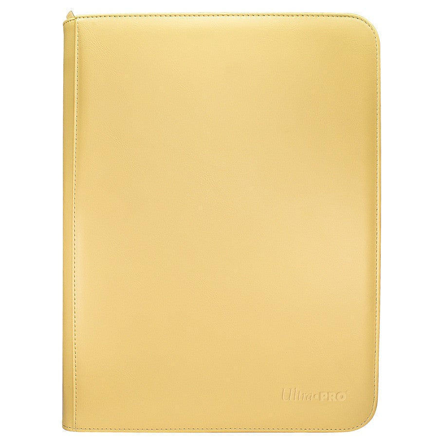 Ultra-PRO: 9-Pocket Zippered PRO-Binder - Vivid: Yellow