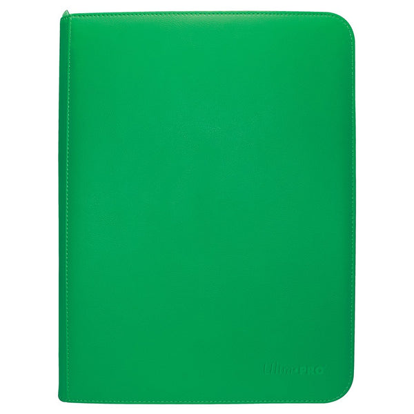 Ultra-PRO: 9-Pocket Zippered PRO-Binder - Vivid: Green