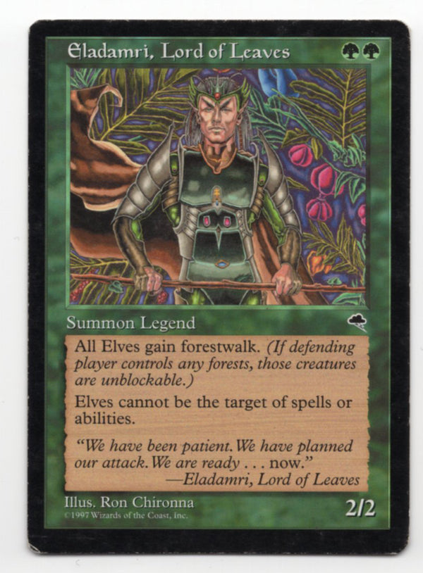 Eladamri, Lord of Leaves (TMP-R) Moderate Play
