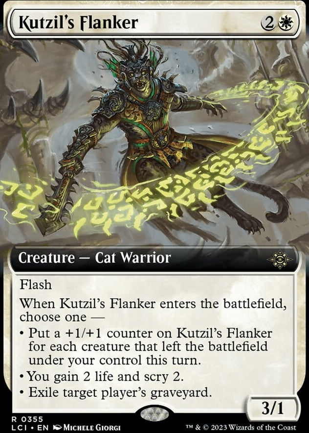 Kutzil's Flanker [#0355 Extended Art] (LCI-R)