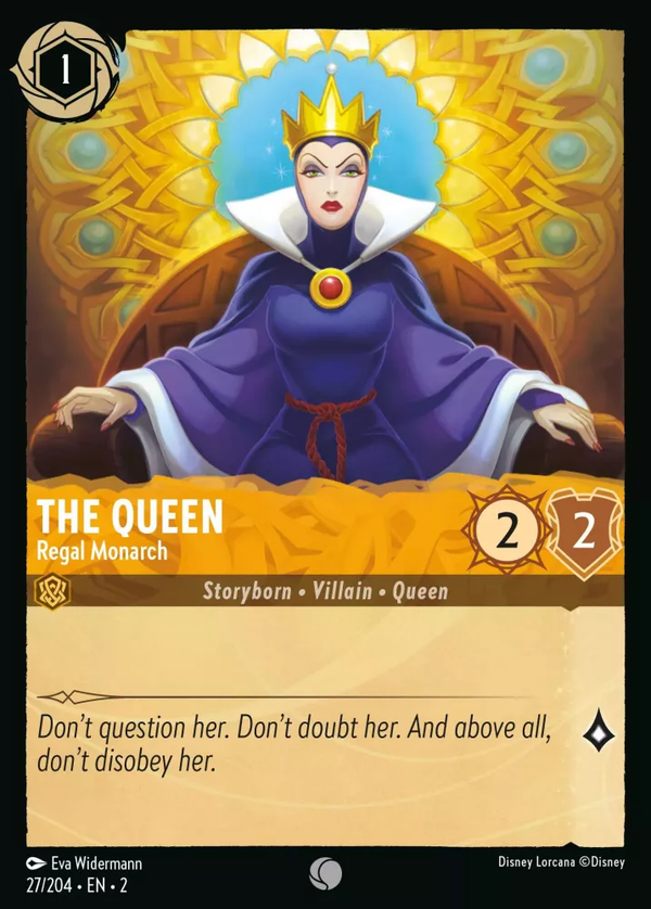 The Queen - Regal Monarch (Rise of the Floodborn 27/204) Common - Near Mint