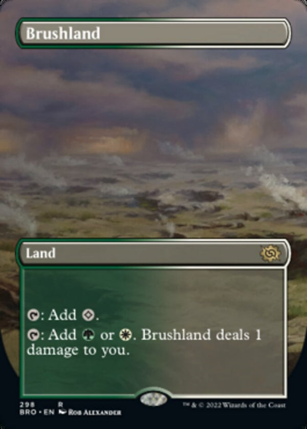 Brushland [#298 Arternate-Art Borderless] (BRO-R)