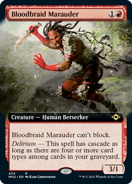 Bloodbraid Marauder [#454 Extended Art] (MH2-R)