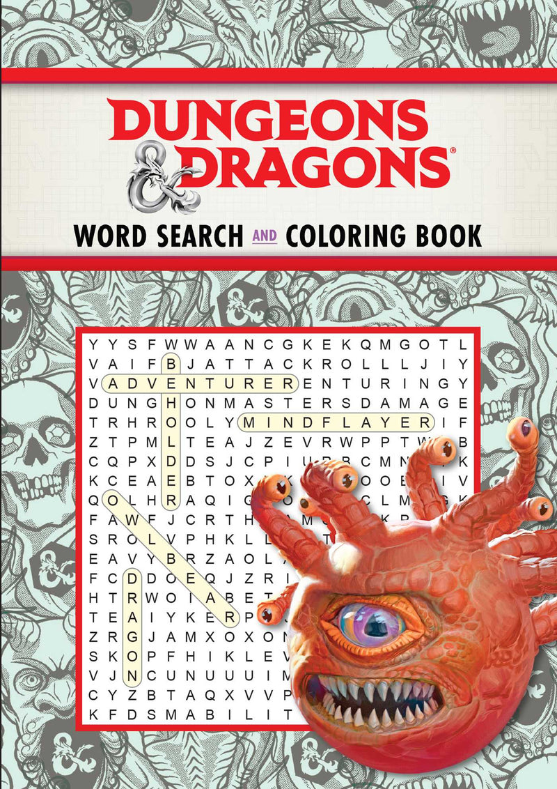 D&D: Word Search and Coloring