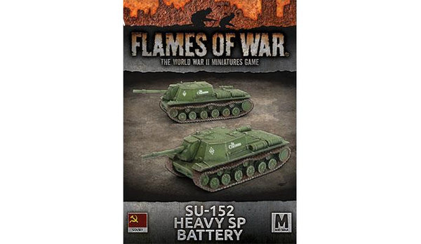 Flames of War: WWII: Soviet (SBX59) - SU-152 Heavy SP Battery (Mid)