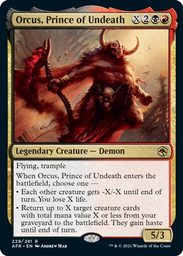 Orcus, Prince of Undeath (AFR-R)