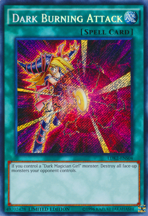 Dark Burning Attack (LDK2-ENS04) Secret Rare - Near Mint Limited