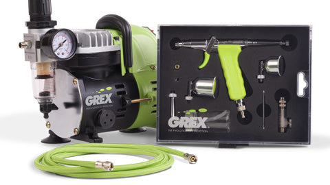 Grex: Airbrush Combo Kit - GCK02 Tritium TS 3