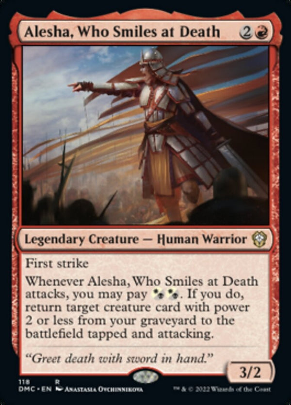 Alesha, Who Smiles at Death [#118] (DMC-R)