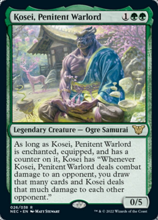 Kosei, Penitent Warlord (NEC-R)