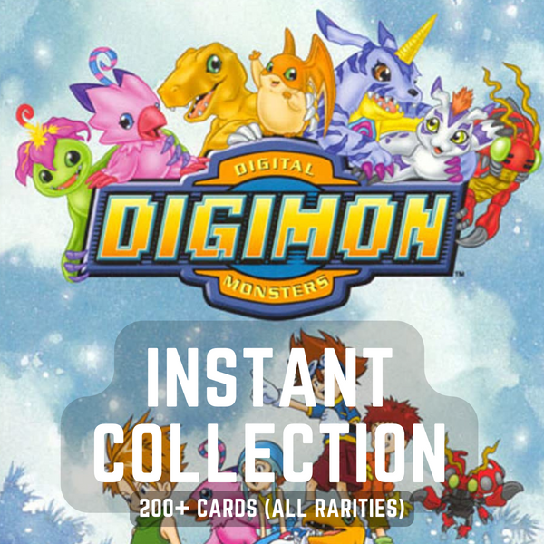Digimon TCG: Instant Collection (200+ cards)