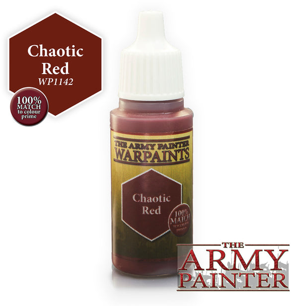 The Army Painter: Warpaints - Chaotic Red (18ml/0.6oz)