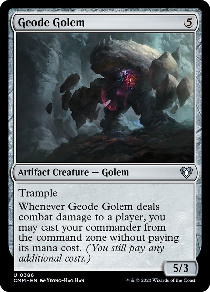 Geode Golem [#0386] (CMM-U)