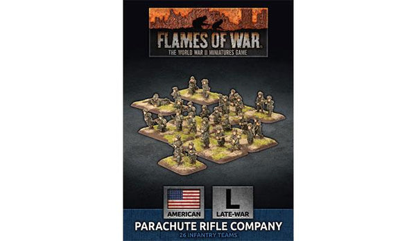 Flames of War: WWII: USA (UBX64) - Parachute Rifle Company (Plastic)