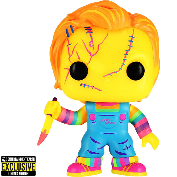 POP Figure: Horror Child's Play #0315 - Chucky (EE) (BLKLT)