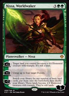 Nissa, Worldwaker (E01-M)