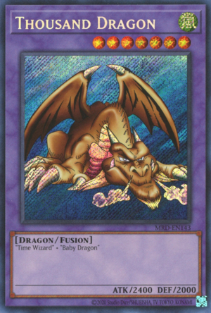 Thousand Dragon (MRD-EN143 (c) 2020 25th Anniversary) Secret Rare - Near Mint Unlimited