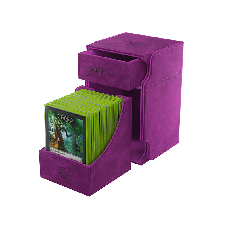 GameGenic: Deck Box - Watchtower 100+ XL: Purple