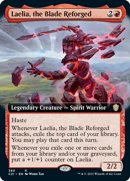 Laelia, the Blade Reforged [Extended Art] (C21-R)
