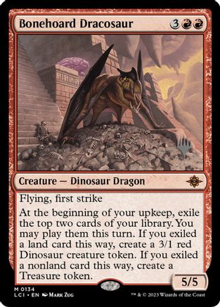 Bonehoard Dracosaur [#0134] (LCI-M-PP)