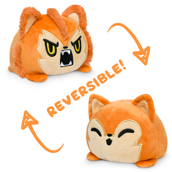 Reversible Mini Plush: Werewolf - Black & Red