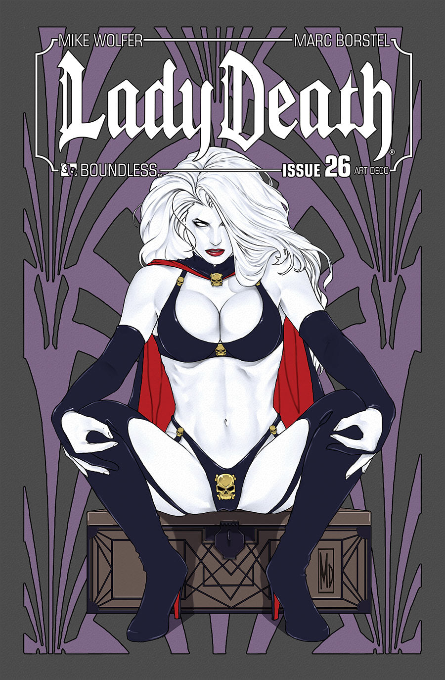 LADY DEATH (2010) ART DECO F BAG SEC (5CT) (MR)