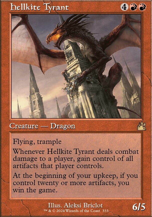 Hellkite Tyrant [#0333 Retro Frame] (RVR-R)