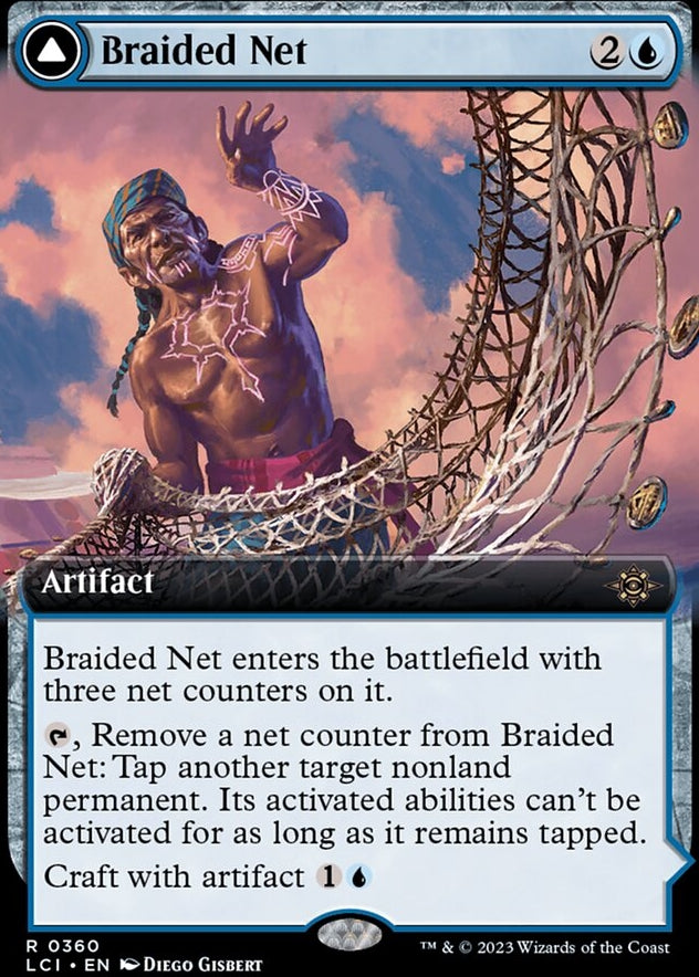 Braided Net // Braided Quipu [#0360 Extended Art] (LCI-R)