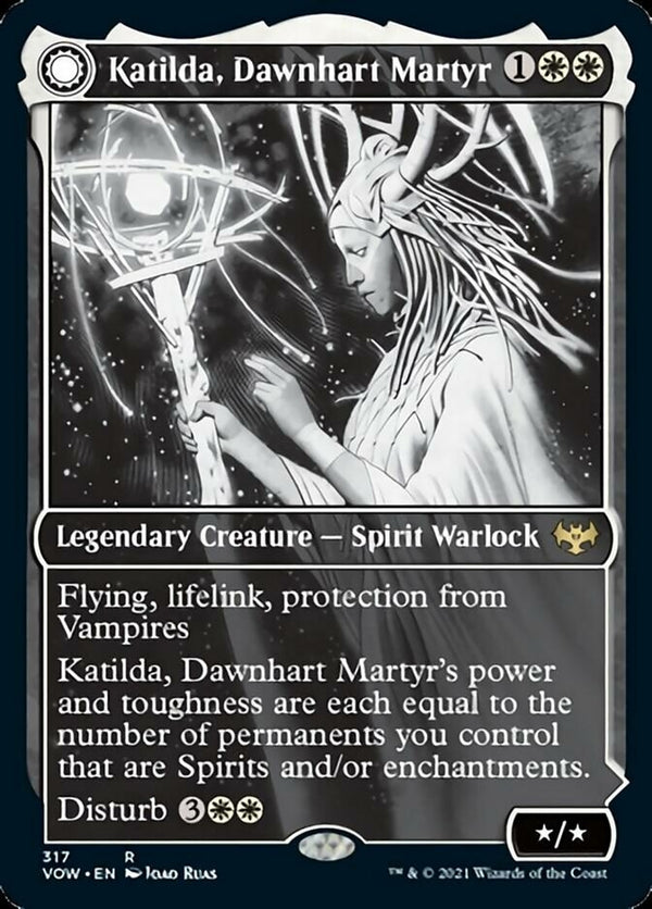 Katilda, Dawnhart Martyr // Katilda's Rising Dawn [#317 Showcase] (VOW-R)