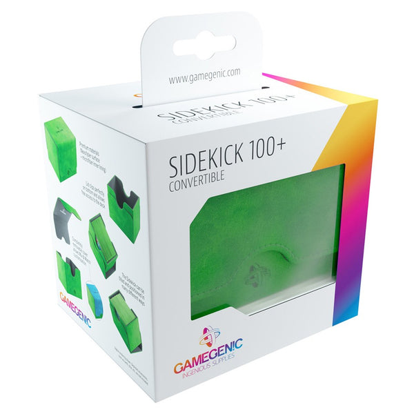 GameGenic: Deck Box - Sidekick 100+ Convertible: Green