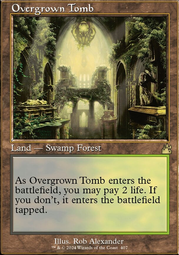 Overgrown Tomb [#0407 Retro Frame] (RVR-R)